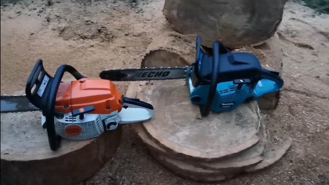STIHL ms 261-4,1cp stoc & MAKITA 5600-4,1 cp stoc.