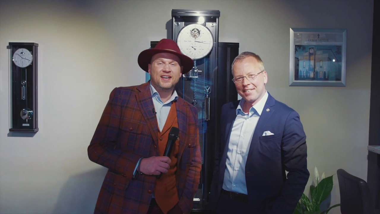 Interview mit Markus Glöggler von ERWIN SATTLER Uhren | Die Standuhr Troja 20 | Inhorgenta 2020
