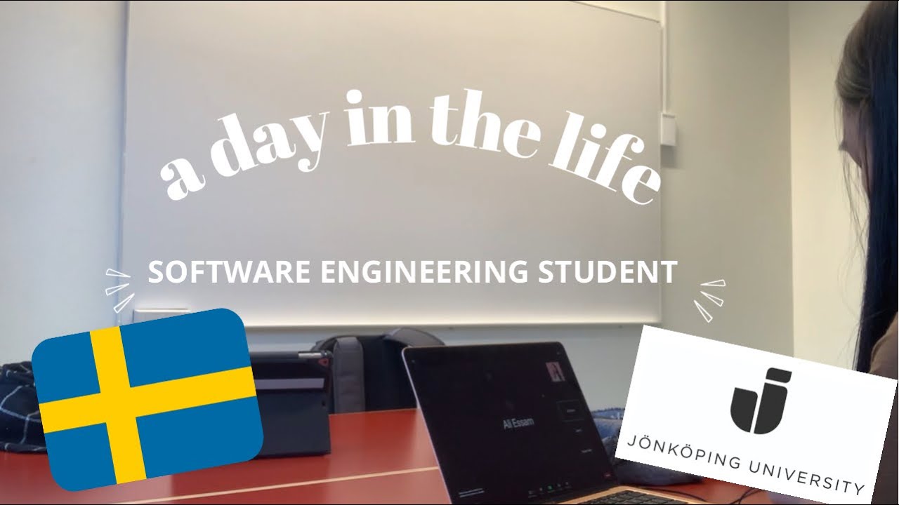 a day in the life of a software engineering student | Jönköping University | Sweden | idyllic insu