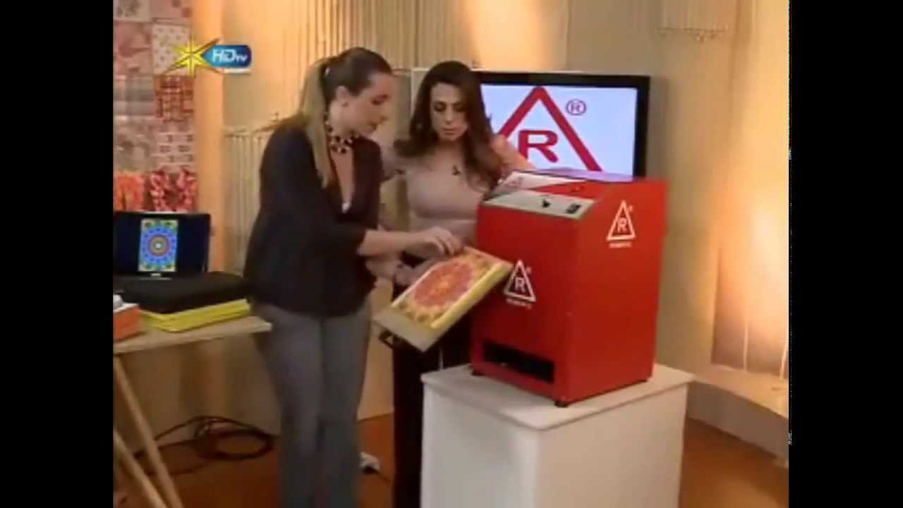Máquina de Chinelos Rimaq  Corta chinelos, sandalia de forma automatica wmv