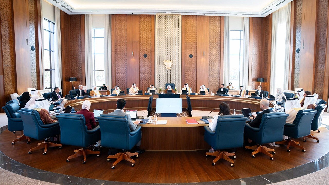 HRH the Crown Prince and Prime Minister chairs the weekly Cabinet Meeting