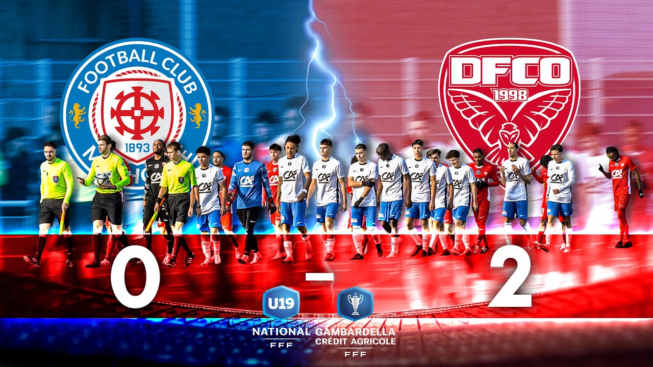 32E DE FINAL DE LA COUPE GAMBARDELLA : Duel intense entre le FC Mulhouse et Dijon FCO U19 ! ⚽