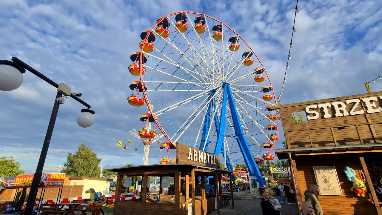 Największy Park Rozrywki na Pomorzu - Lunapark Sowiński Władysławowo 2023