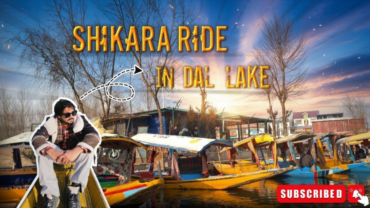 Shikara ride in dal lake| Day 2 of Kashmir