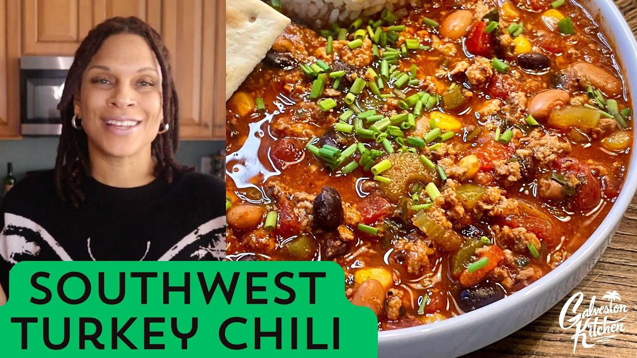 Delicious Southwest Turkey Chili | Healthy | Anti-Inflammatory Friendly
