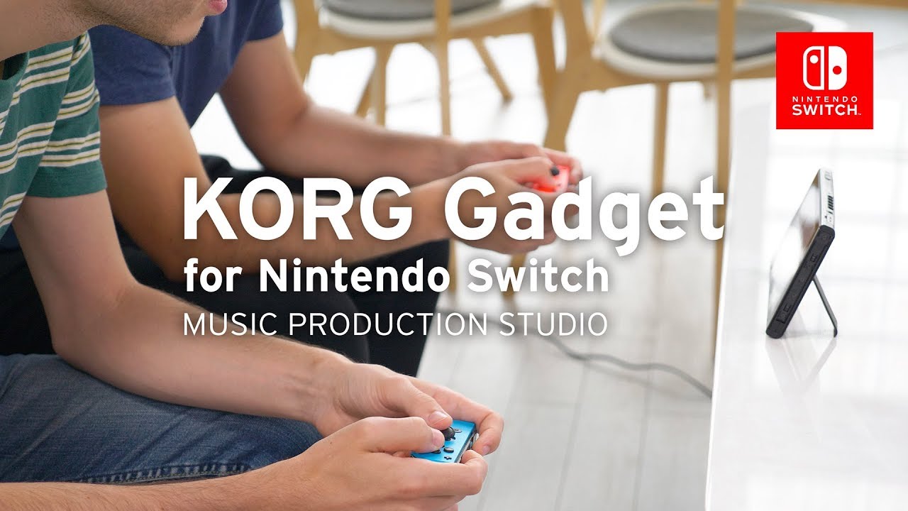 KORG Gadget for Nintendo Switch v1.2 | Share the Joy-Con, Transfer the song