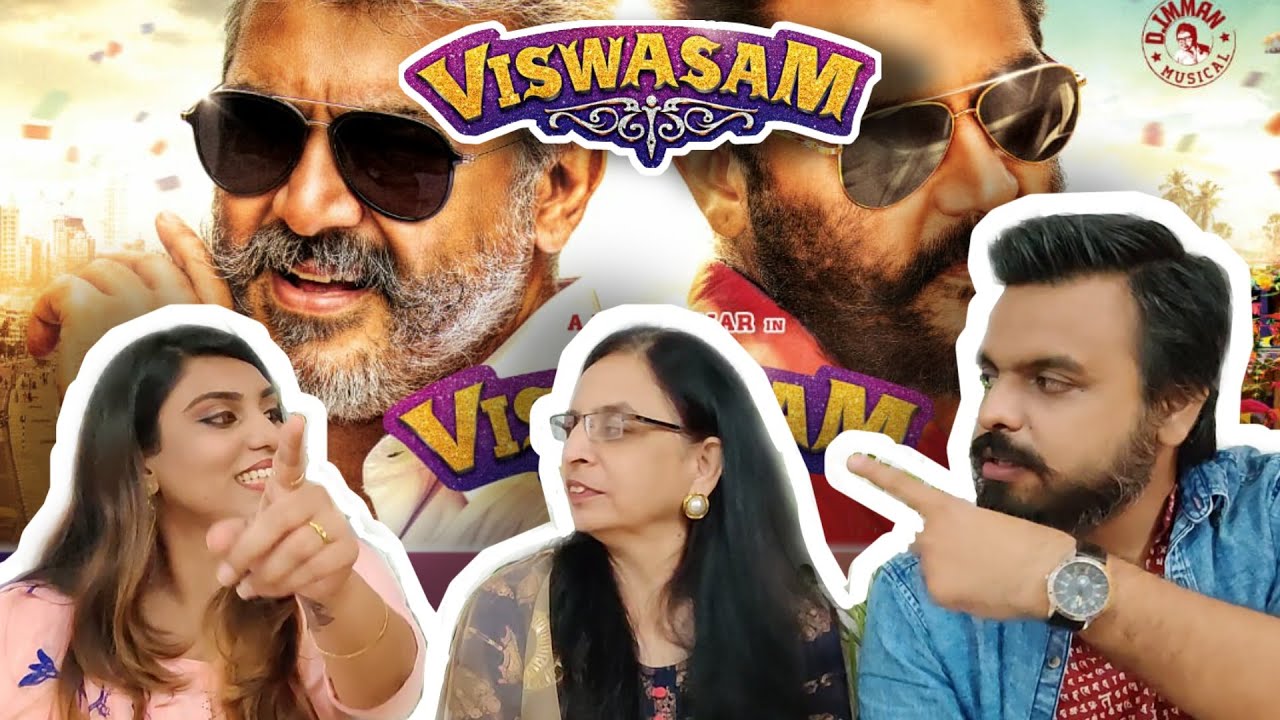 Viswasam Trailer Reaction by Mumbaikars | Thala Ajith Kumar, Nayanthara | Siva | NSM Reaction