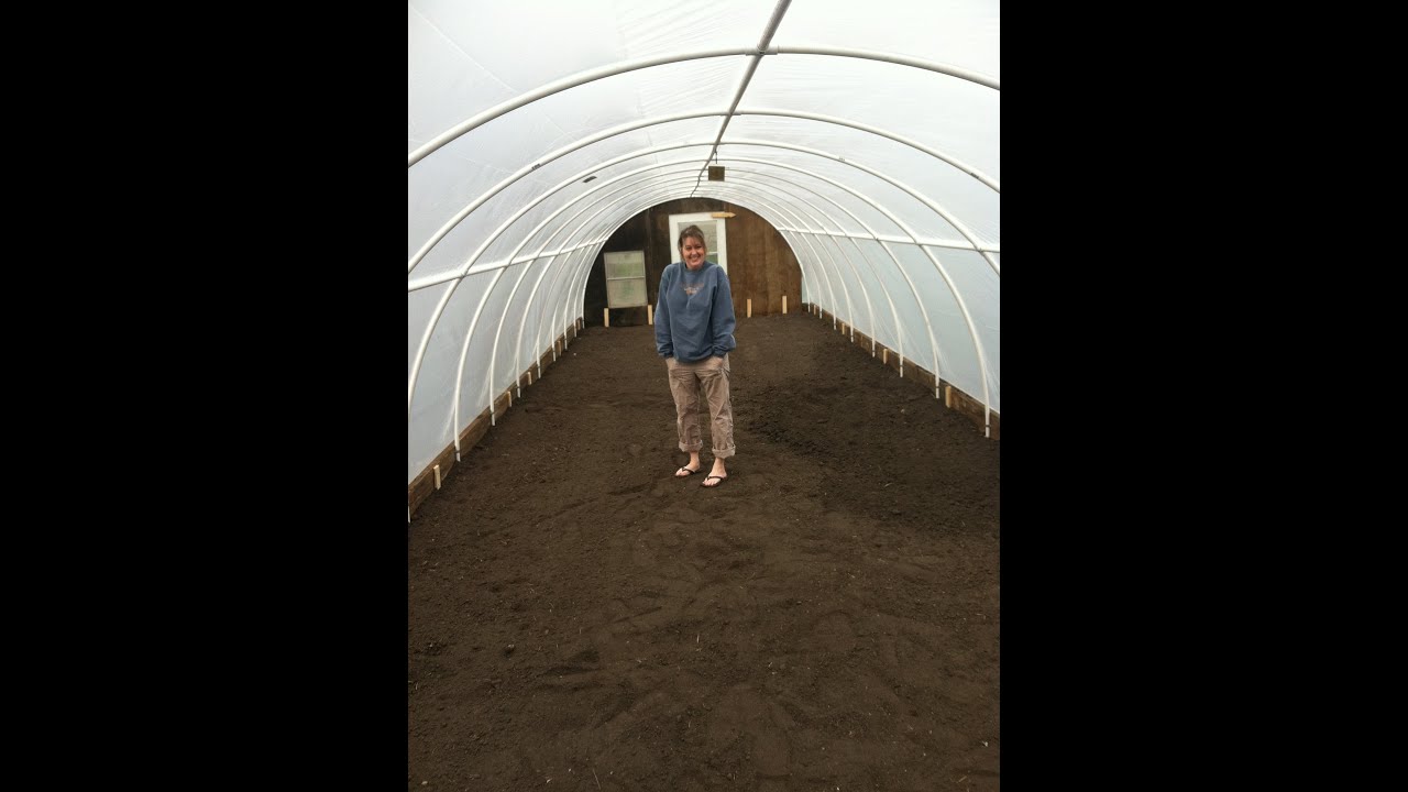 PVC greenhouse in a day DIY