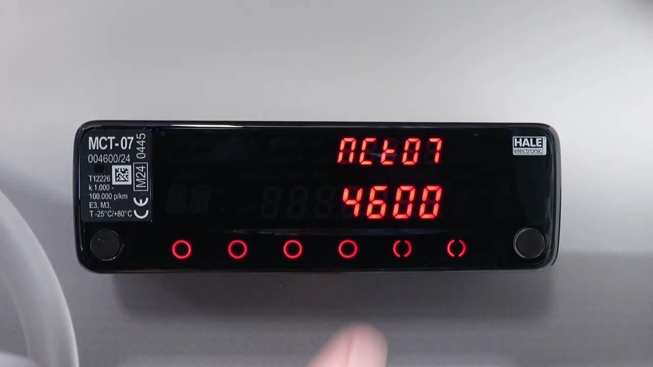 HALE Taxameter MCT-07 - mit Smartphone koppeln