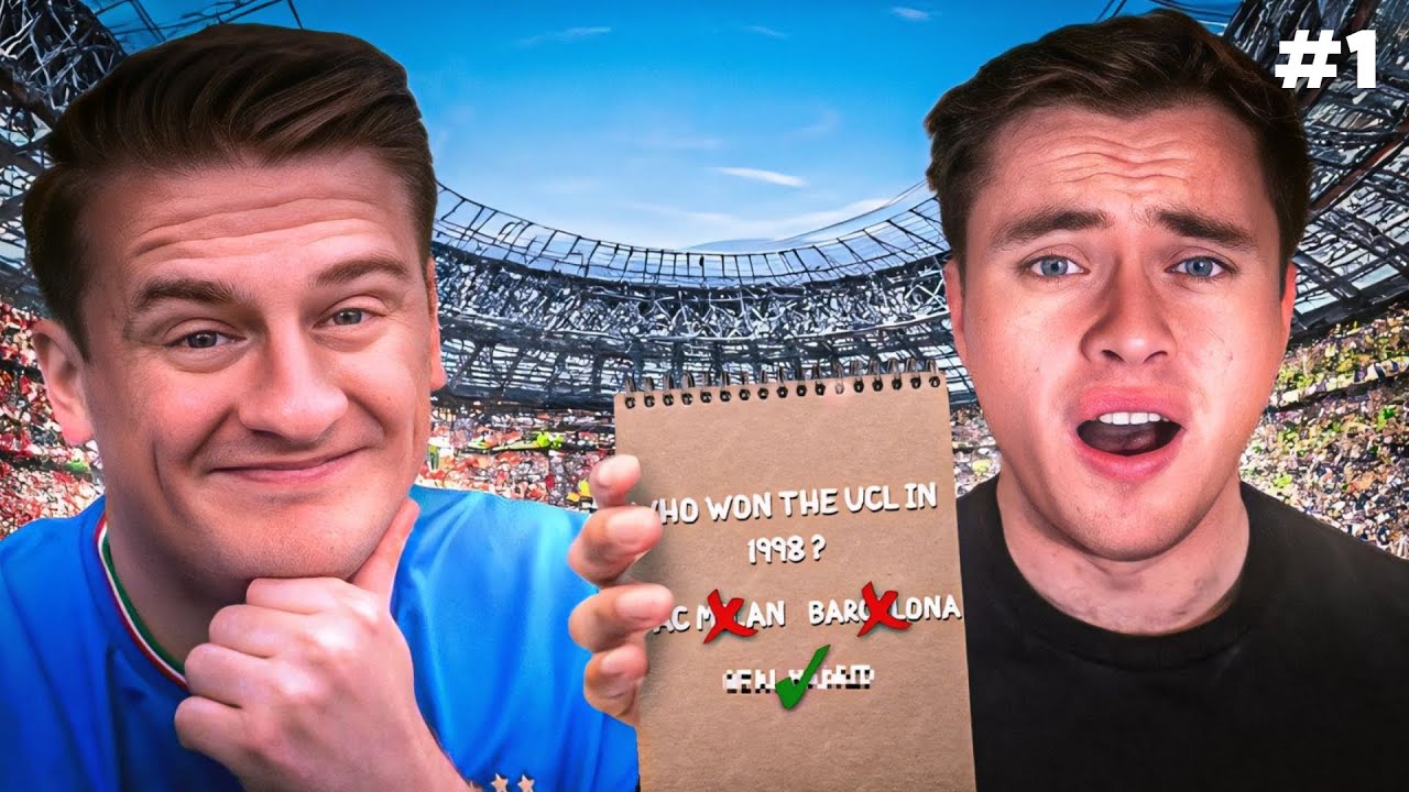 Самая крутая футбольная викторина Gameshow против @LukePingu! Pitchside Pursuit, сезон 1, серия 1