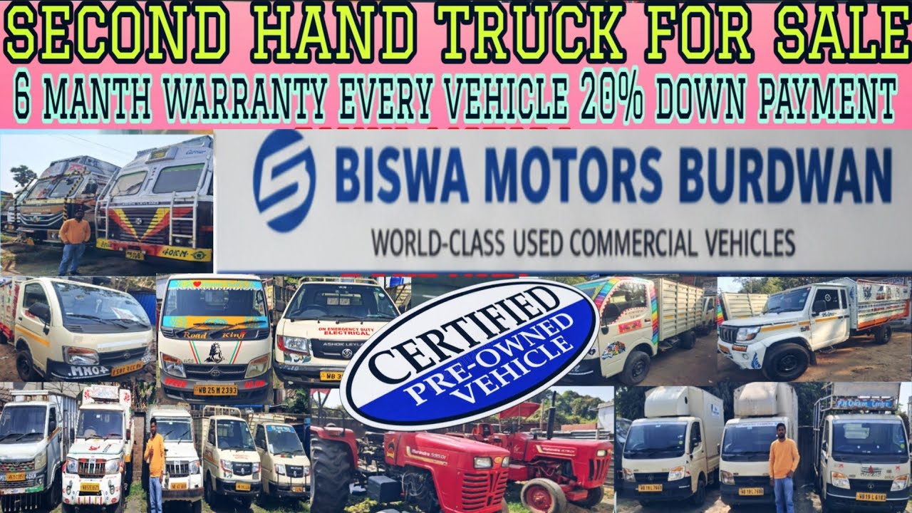 SECOND HAND TRUCK TRACTOR BOLERO PICKUP DOST+,TATA INTRA,in BURDWAN,16 CHAKA| TATA,AL| BISWA MOTORS 
