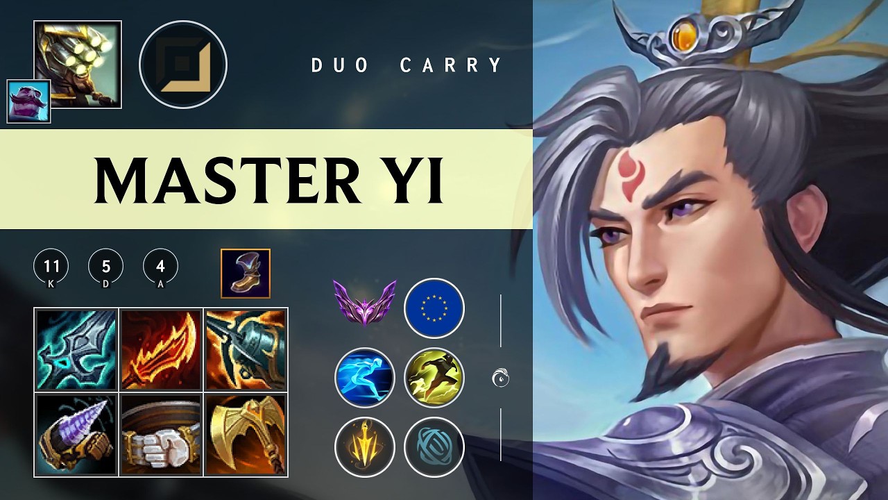 Master Yi ADC vs Lucian - EUW Master Patch 26.05