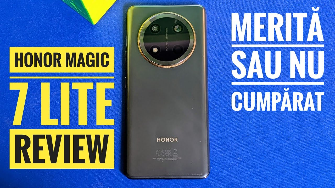 HONOR MAGIC 7 LITE REVIEW SINCER | NU merită 1800 LEI