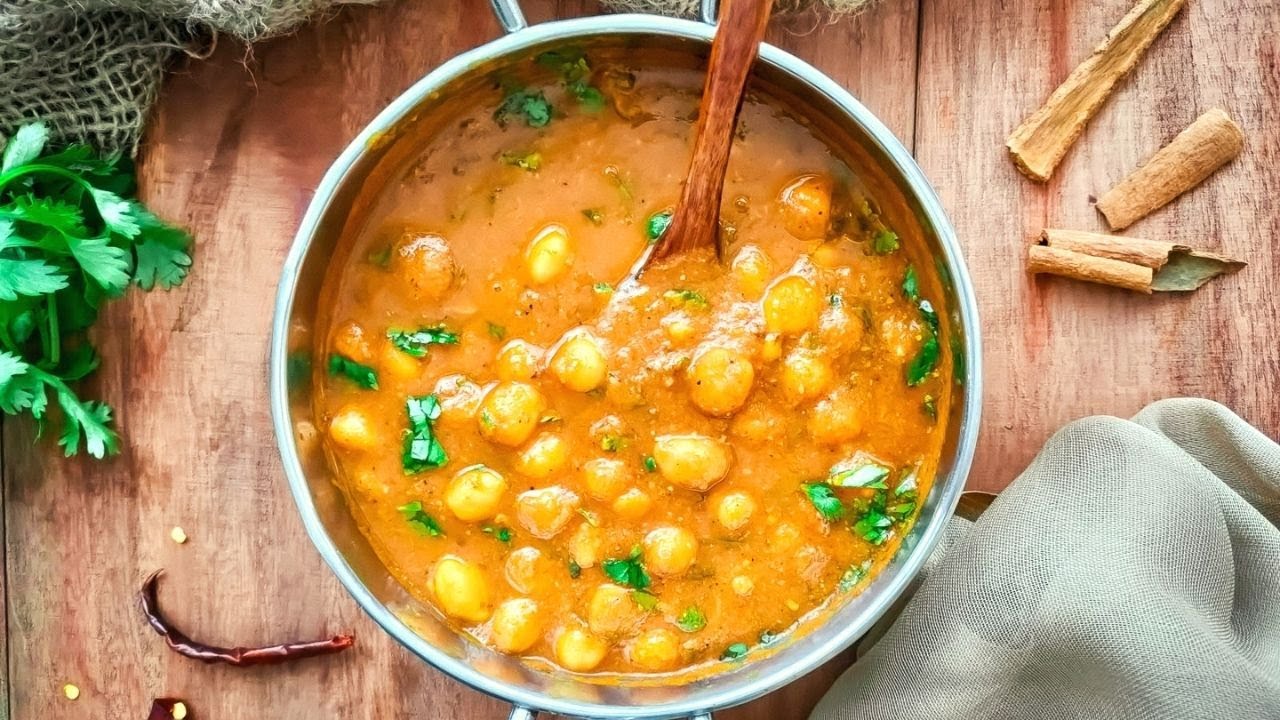 Authentic Chana Masala Recipe Video