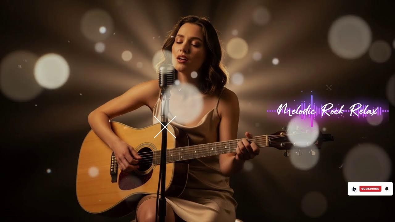 Slow Rock Live Stream 🎸 | Emotional Guitar Rock for Work, Focus & Relaxing Nights