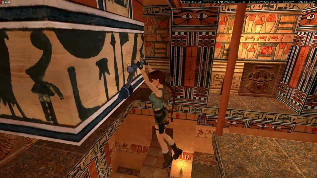 Tomb Raider 4 Remaster NG+ Cleopatra's Palace - Harpie strat for NLNMAS