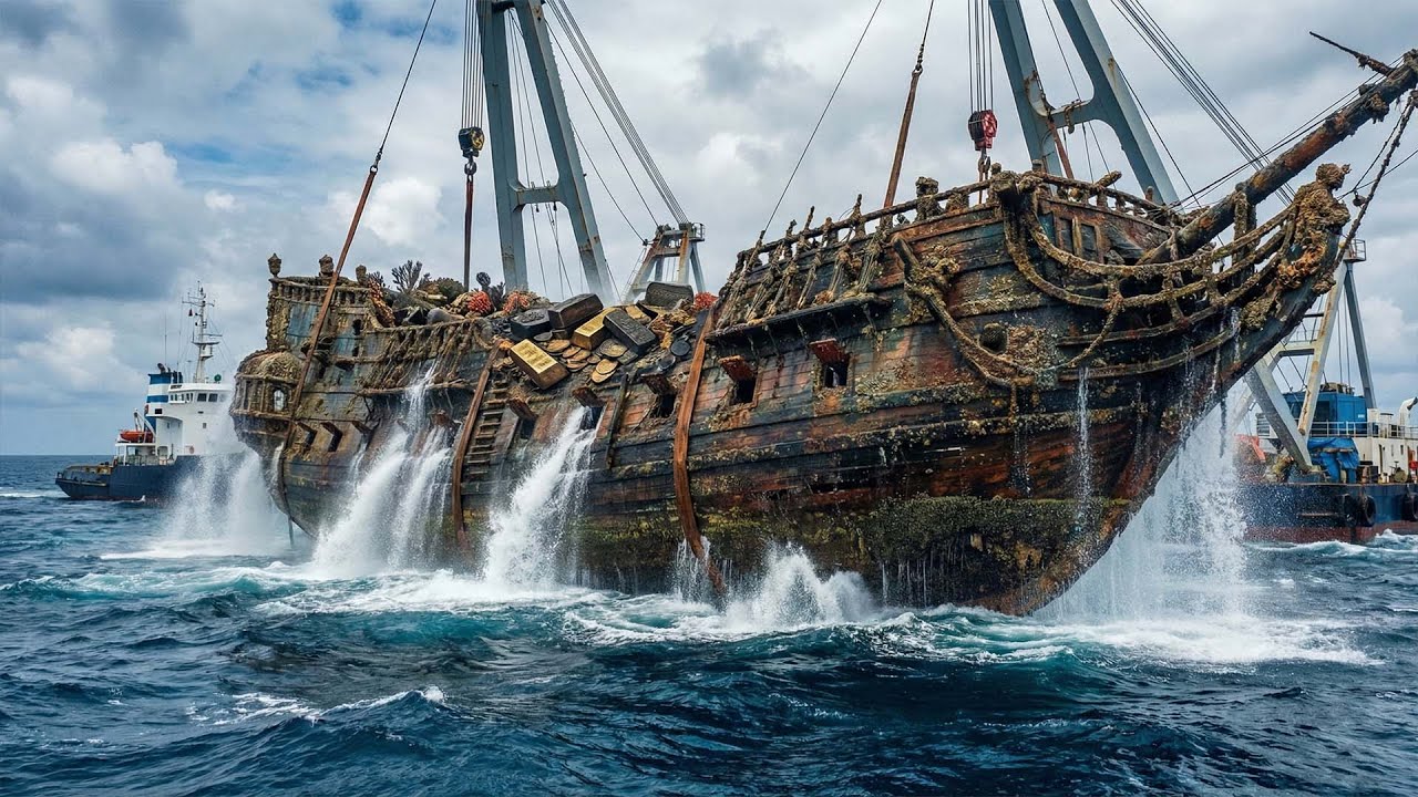 Recovering a Gold-Laden Spanish Galleon & Restoring its Treasure After 300 Years Underwater