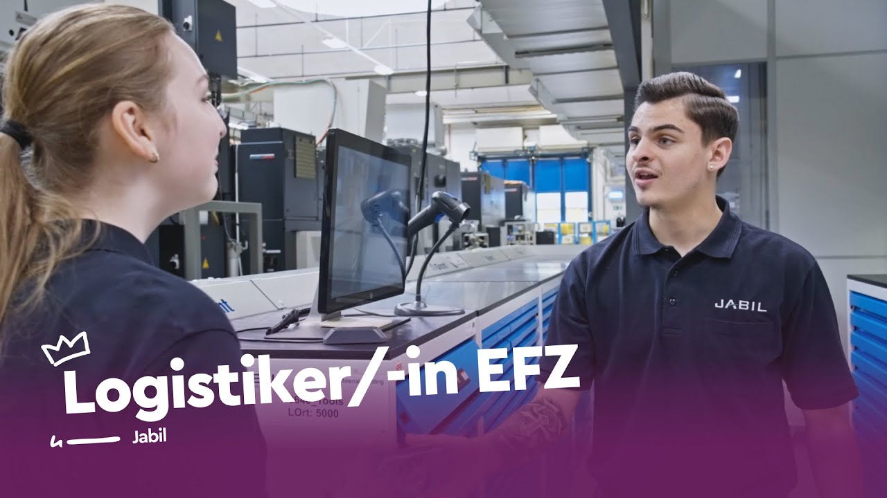 Meister der Abläufe: Logistiker/in EFZ - Jabil | Lehrstellenvideo | Yousty