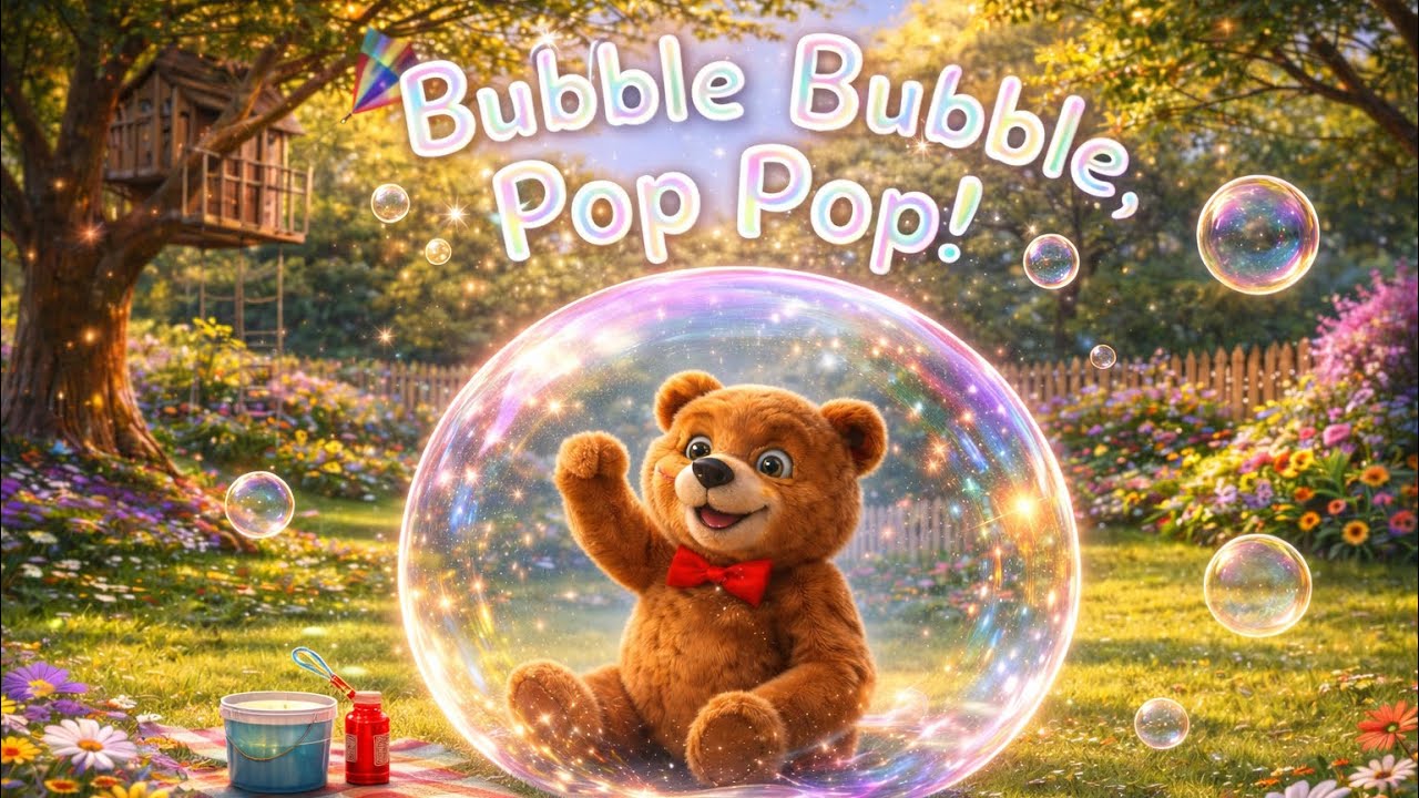 “Bubble, Bubble, 🫧 POP, POP!” | Kids Music |