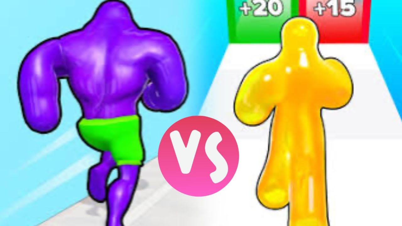 Big Man Runner Vs Blob Runner 3D - All Lavel Speed Run Gameplay Android IOS Ep1