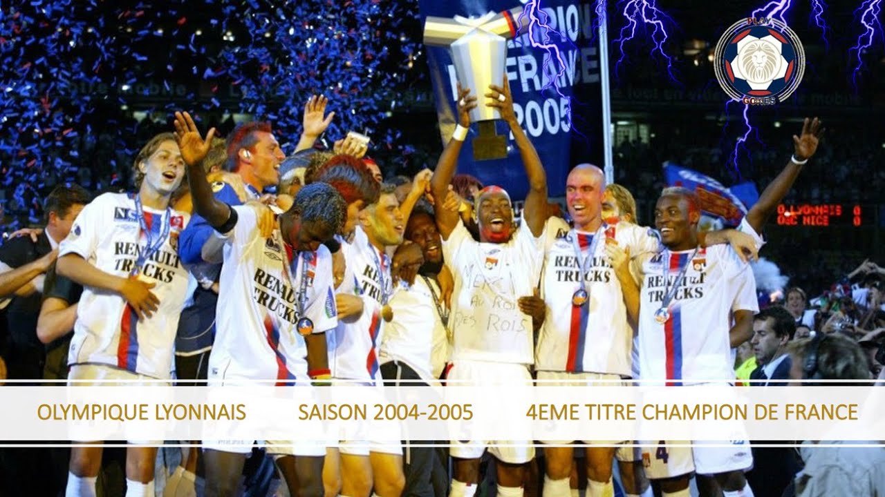 OLYMPIQUE LYONNAIS | RESUME DE LA SAISON LIGUE 1 2004 -2005 | LE QUATRIEME TITRE !