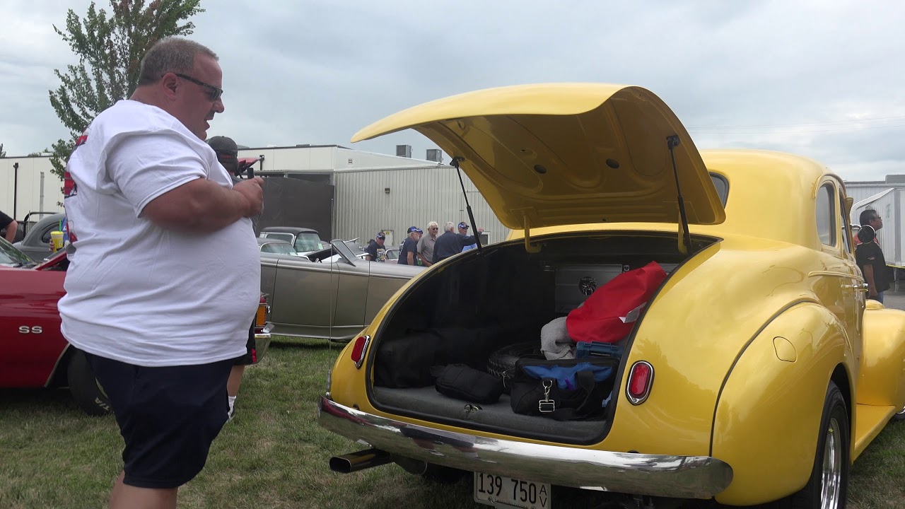 1940 Chevy Coupe - Thousands Turn Out at Amboy Car Show