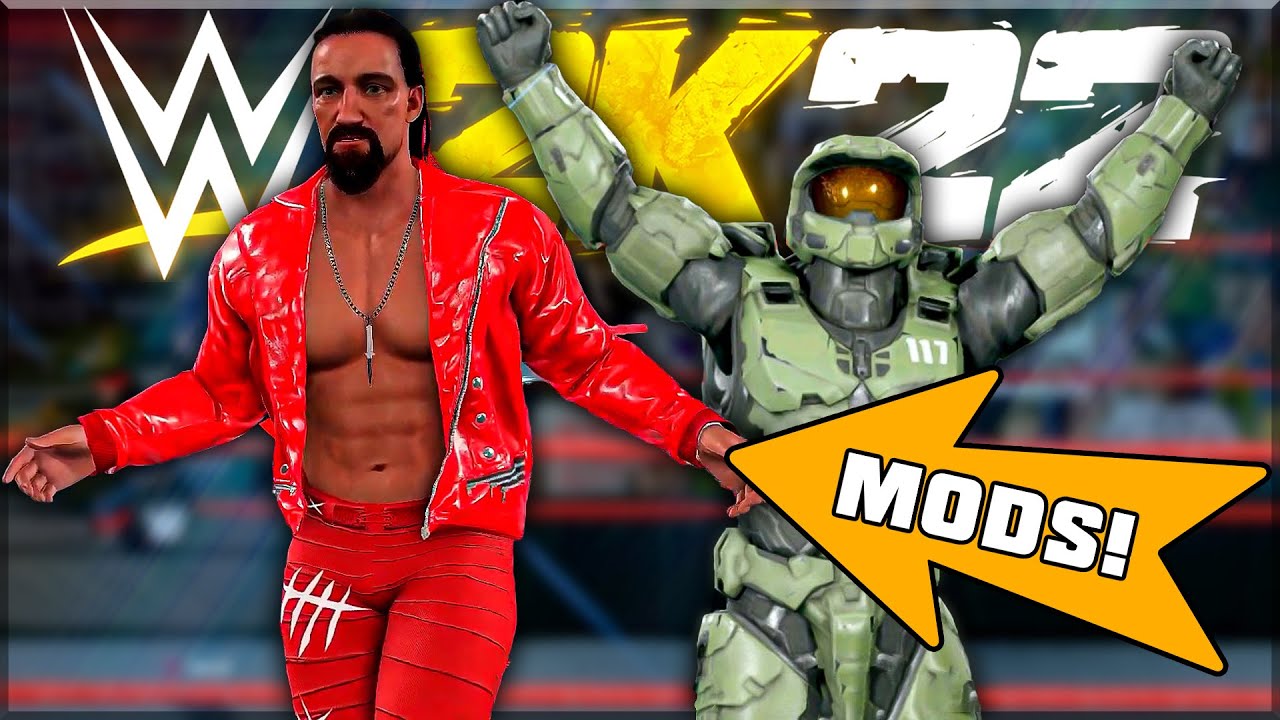 10 PC MODS TO DOWNLOAD FOR WWE 2K22! (Superstars, GFX, Arenas)