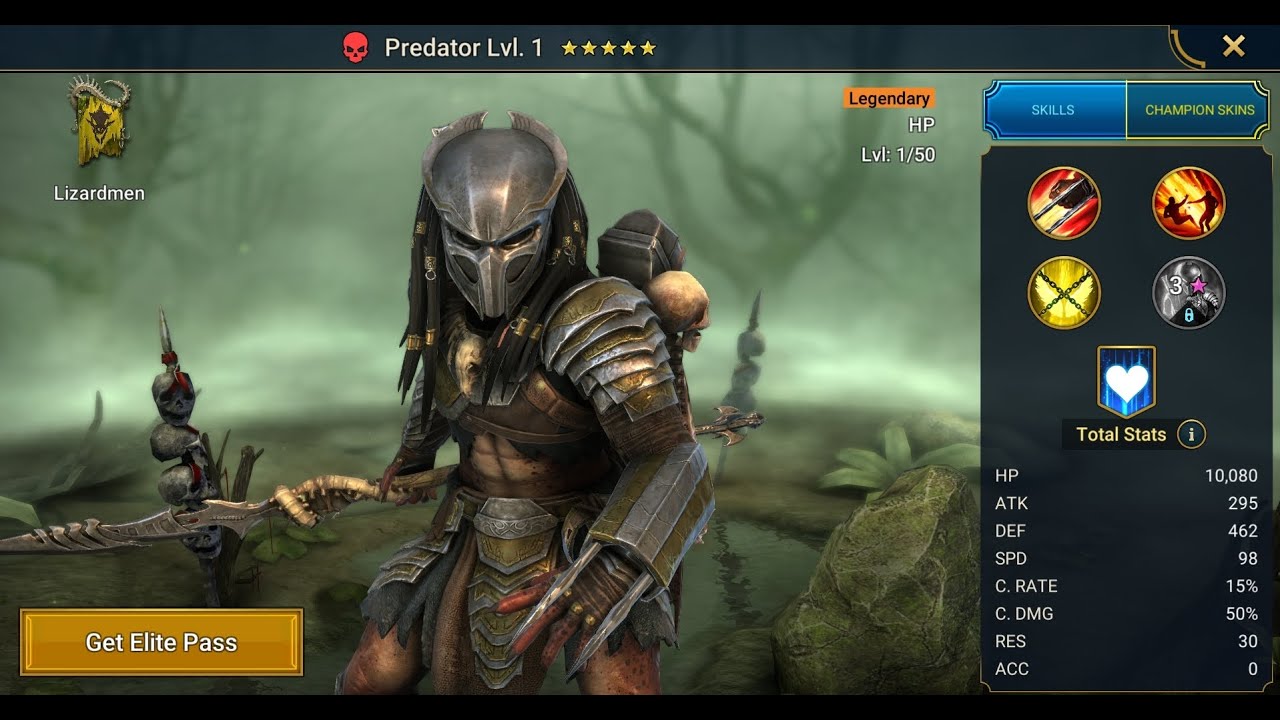 Pay to Win Time Starting a New Tholin/Predator Account