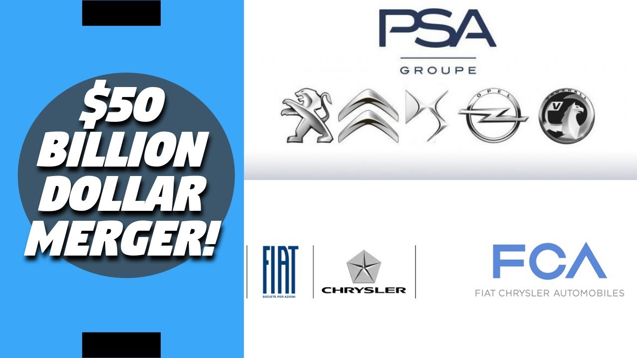 Fiat Chrysler (FCA) & PSA Groupe $50B MERGER  -- Who Wins, & Does it Make Sense?