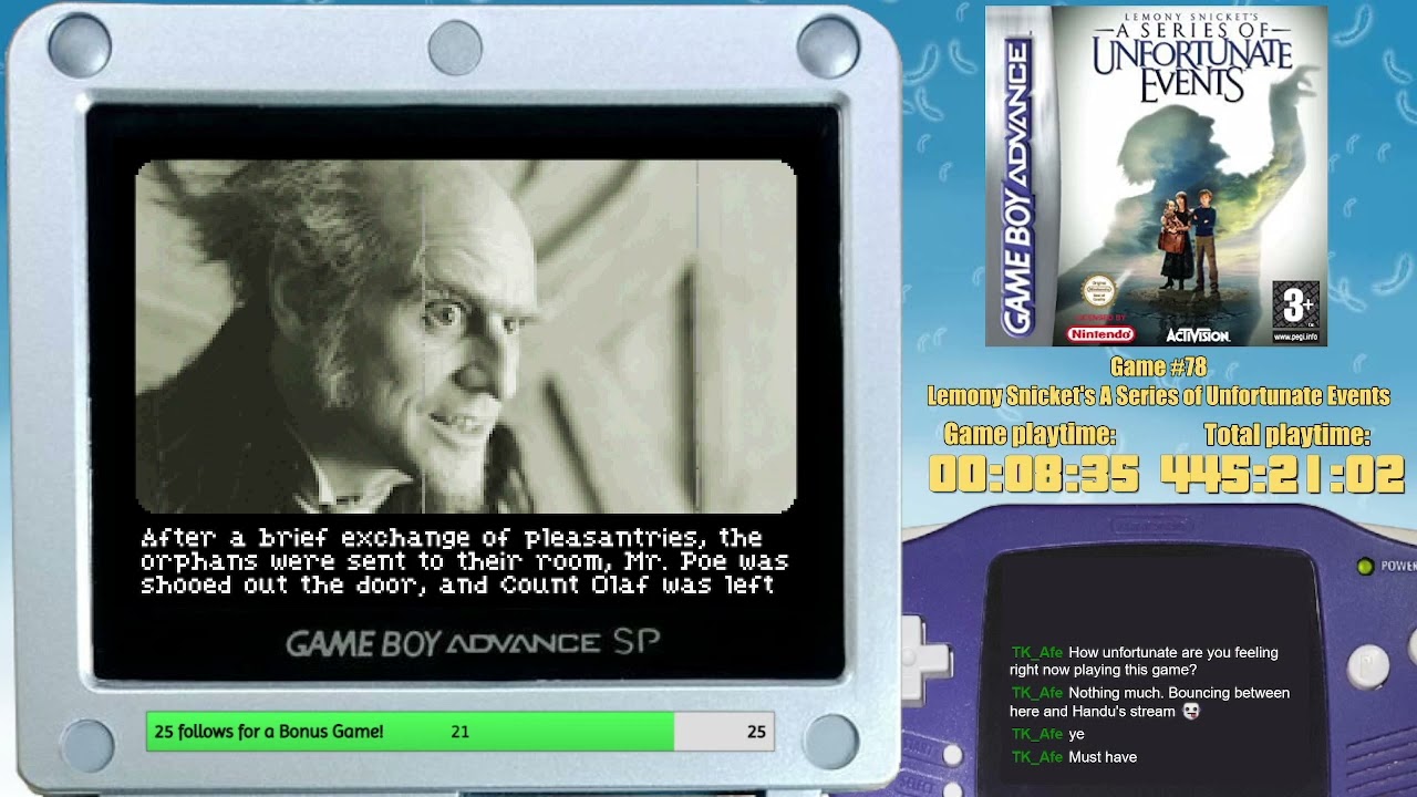 Lemony Snicket's A Series of Unfortunate Events [GBA 20 for 20 #78]