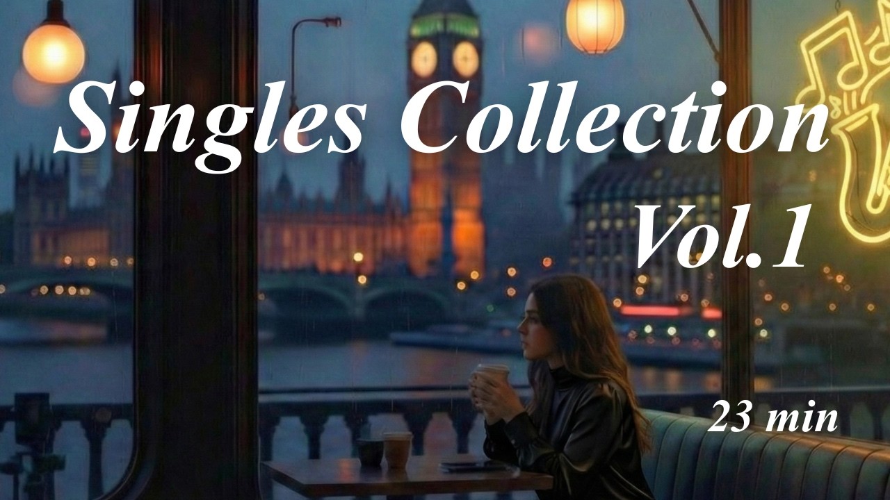 【Dark Jazz : Relax】 Singles Collection Vol1 (23-Min) | Jazz Cafe