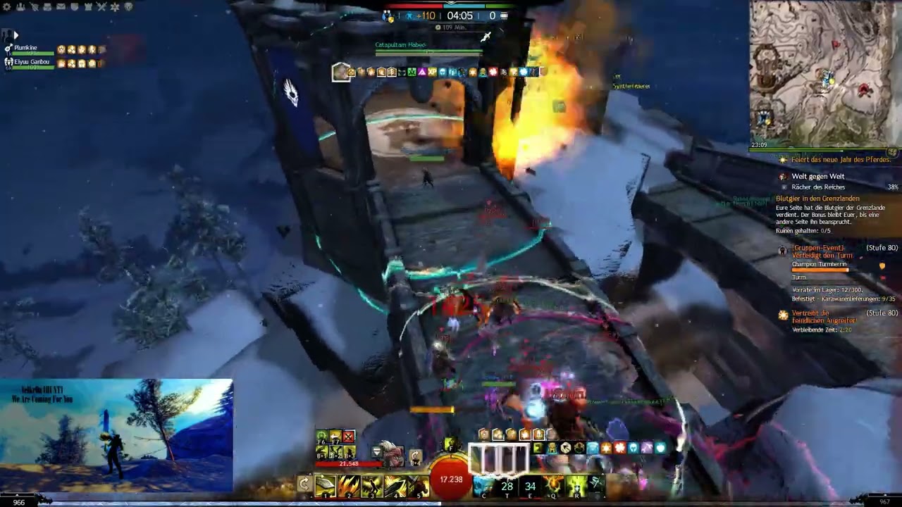 Guild Wars 2 | WvW HUNT Outnumbered Roaming | Untamed