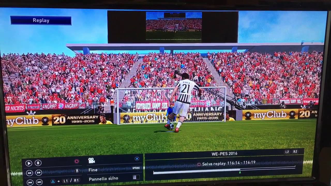 Rigore neuer  bayern-juve pes 2016