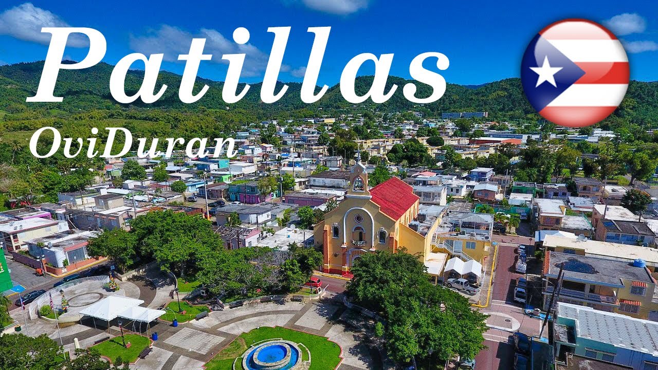 Patillas, Puerto Rico From The Air 2020