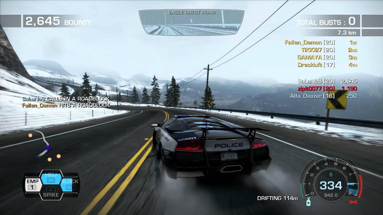 Need for Speed: Hot Pursuit - Online Exotic Pursuit - 