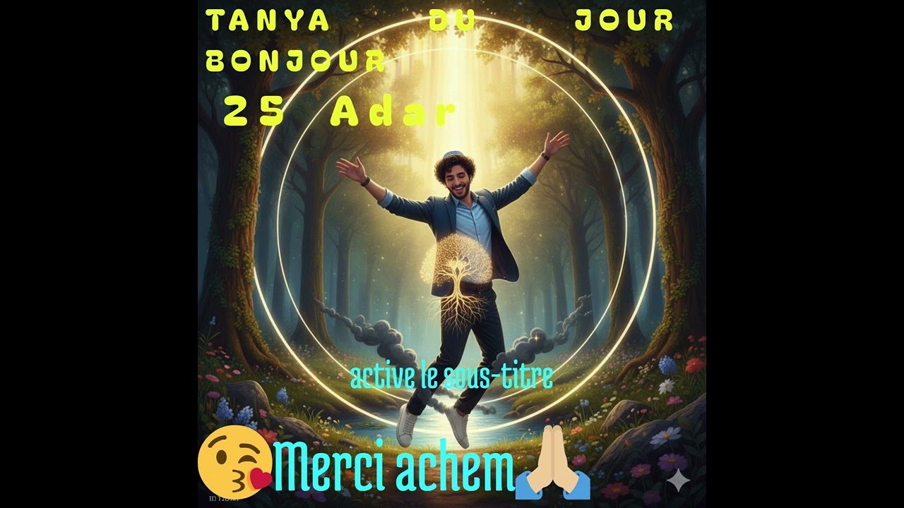 Tanya 25 Adar 💗 merci hachem 🙏🏼💞