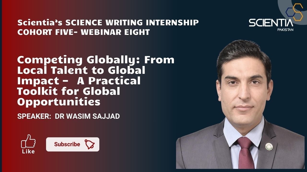 Competing Globally: From Local Talent to Global Impact | Dr Wasim Sajjad | Cohort Five