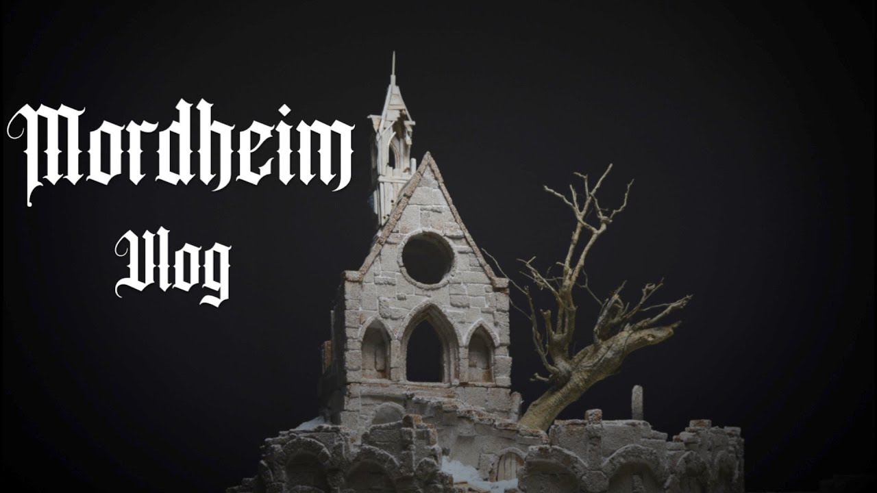 Building Awesome Mordheim Board - Vlog (Part 2 - Graveyard)