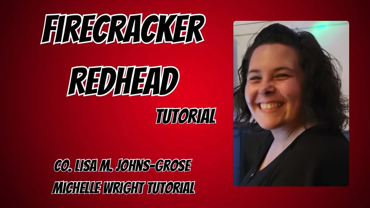 Firecracker redhead line dance tutorial high beginner choreography by Lisa M. Johns-Grose