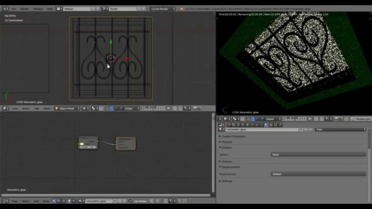 Blender Cycles 2.7+: Volumetric Light From A Window [Part 4⁄6]