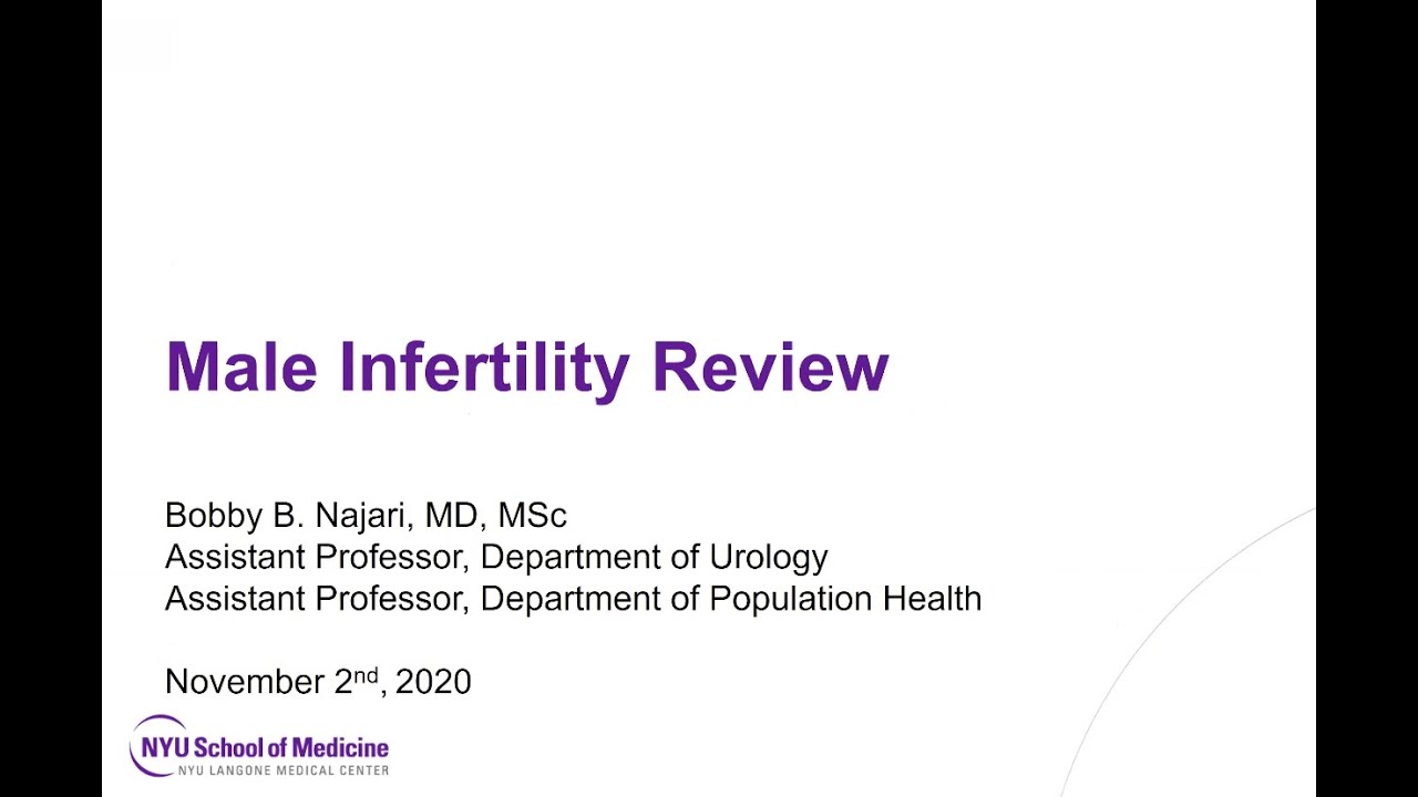Male Infertility Review - EMPIRE Urology In Service Review