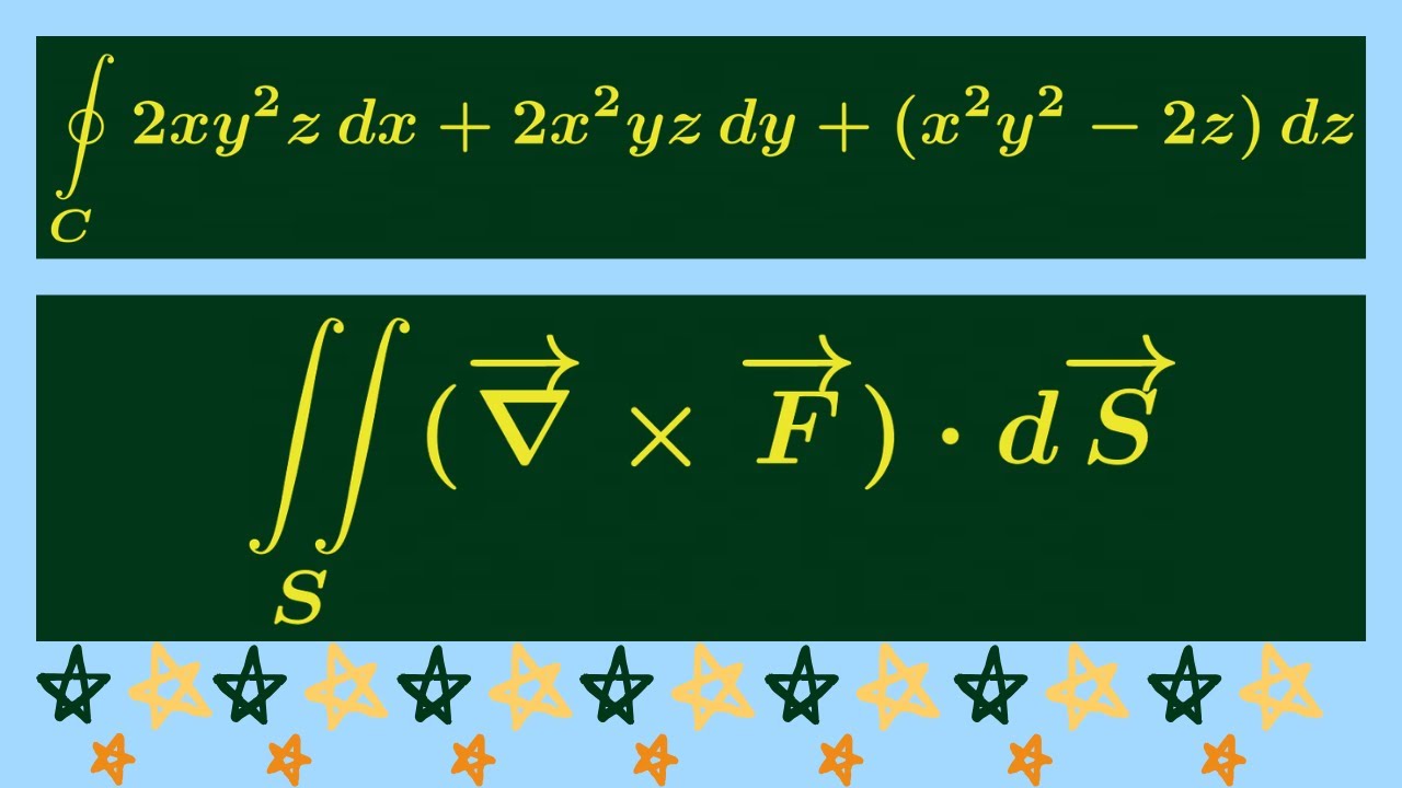 Multivariable Calculus | Two Stoke's theorem examples.