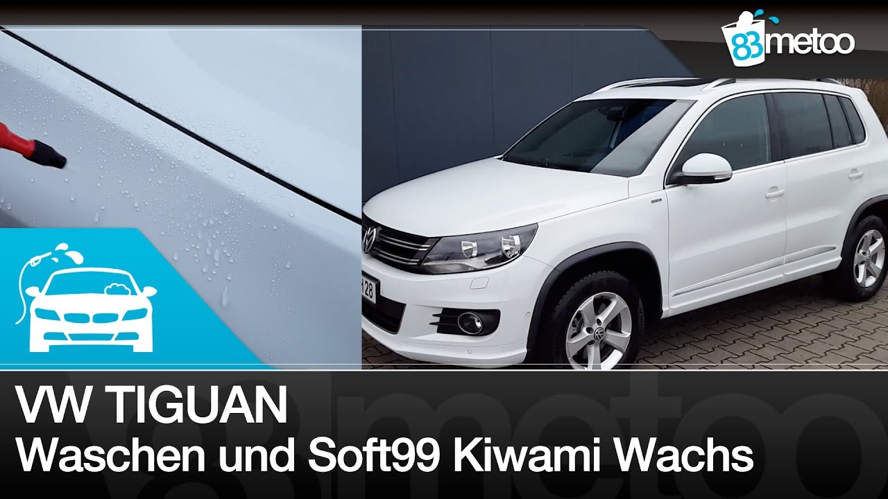 Soft99 Kiwami Extreme Gloss Wax und VW Tiguan Autowäsche | Auto wachsen im Winter | 83metoo