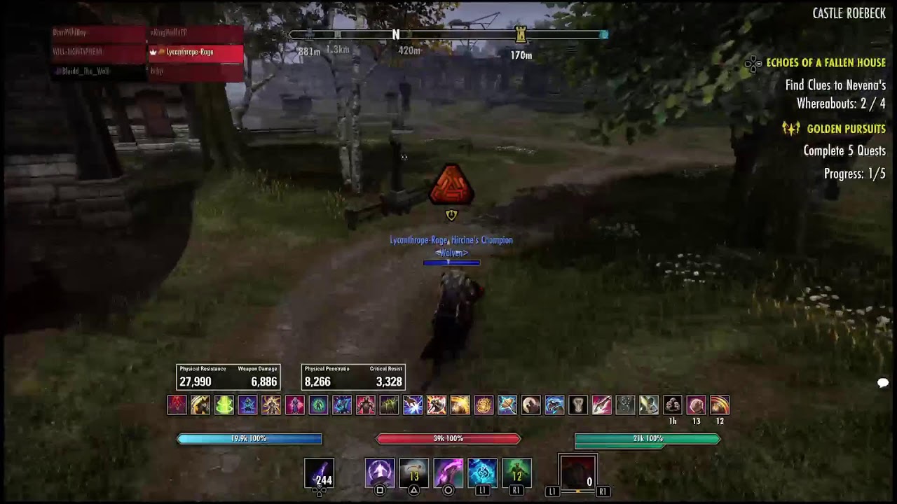 ESO - Werewolf PvP Midyear Mayhem