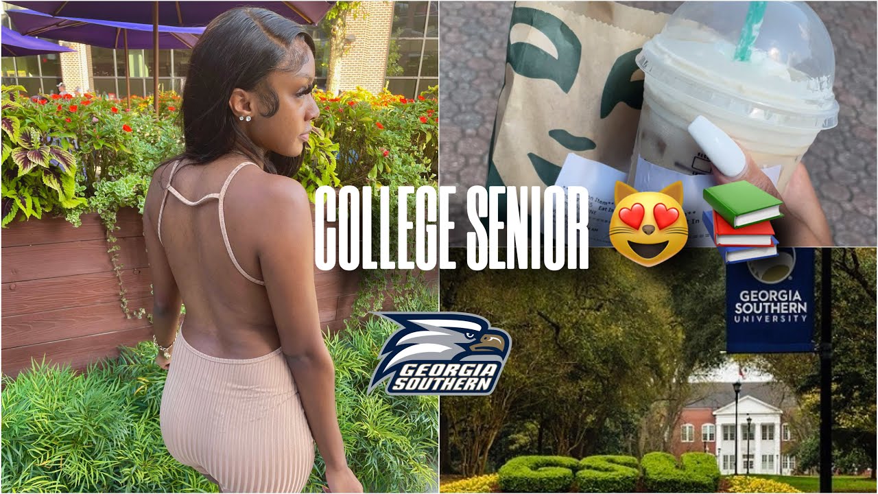 LAST FIRST DAY OF COLLEGE | SENIOR YEAR | GEORGIA SOUTHERN UNIVERSITY | GRWM & COME TO CLASS WITH ME