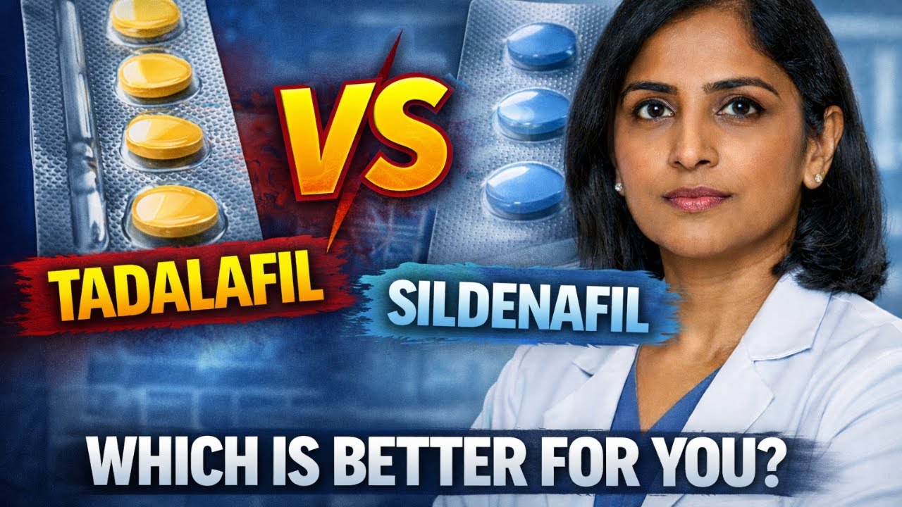Tadalafil vs Sildenafil: Which Is Better for You? | Dr. Ananya Rao