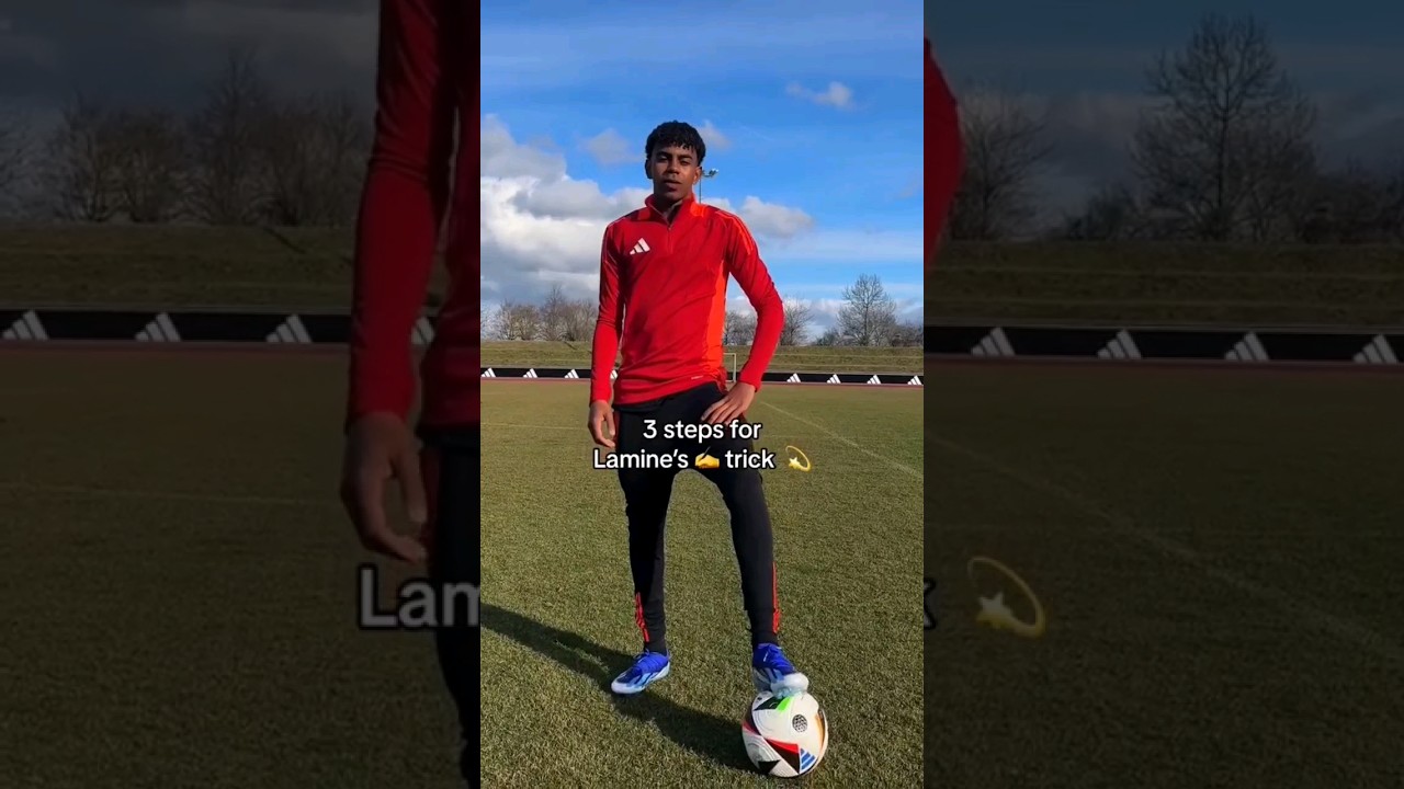 Lamine Yamal Skills Tutorial💥🥵 (Spanish footballer) #shorts #football