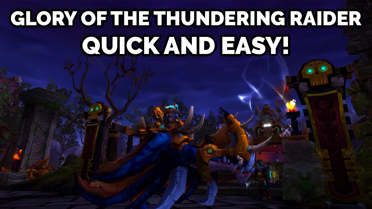 Glory of the Thundering Raider | Short and Easy Guide!