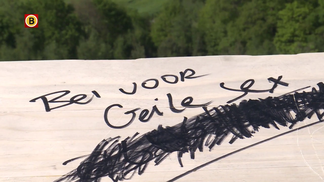Bezoekers balen van vandalisme op de Pompejus toren in Halsteren