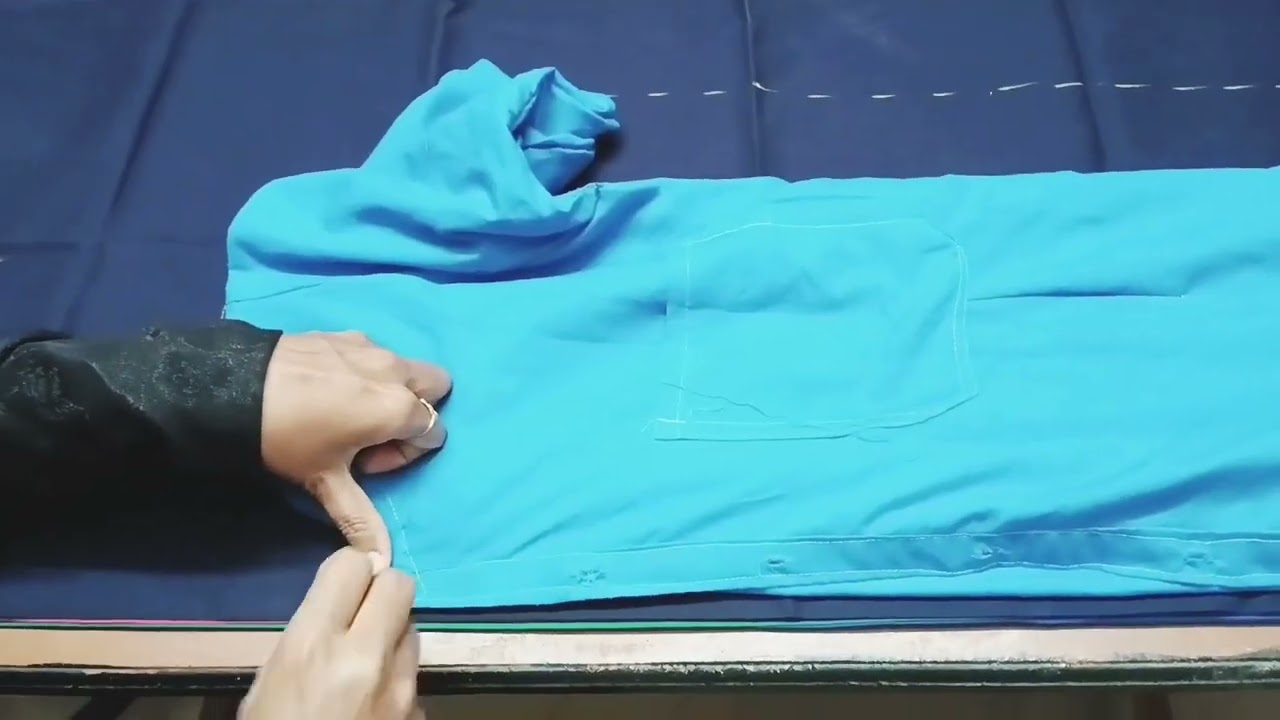 Very easy simple method old woman blouse cutting 